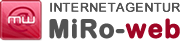 Internetagentur MiRo-web--Logo-Design-Header